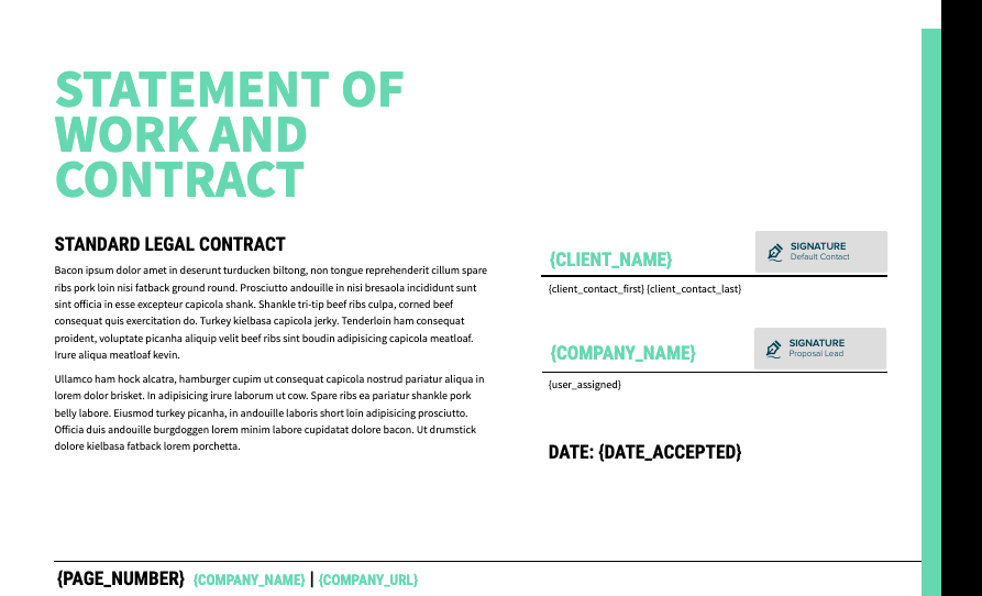 Content Marketing Proposal Template